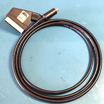 Cabo Scart RGB padrão mini DIN8